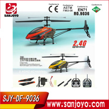 camera with lcd screen rc helicopter with gyro 2.4G single blade